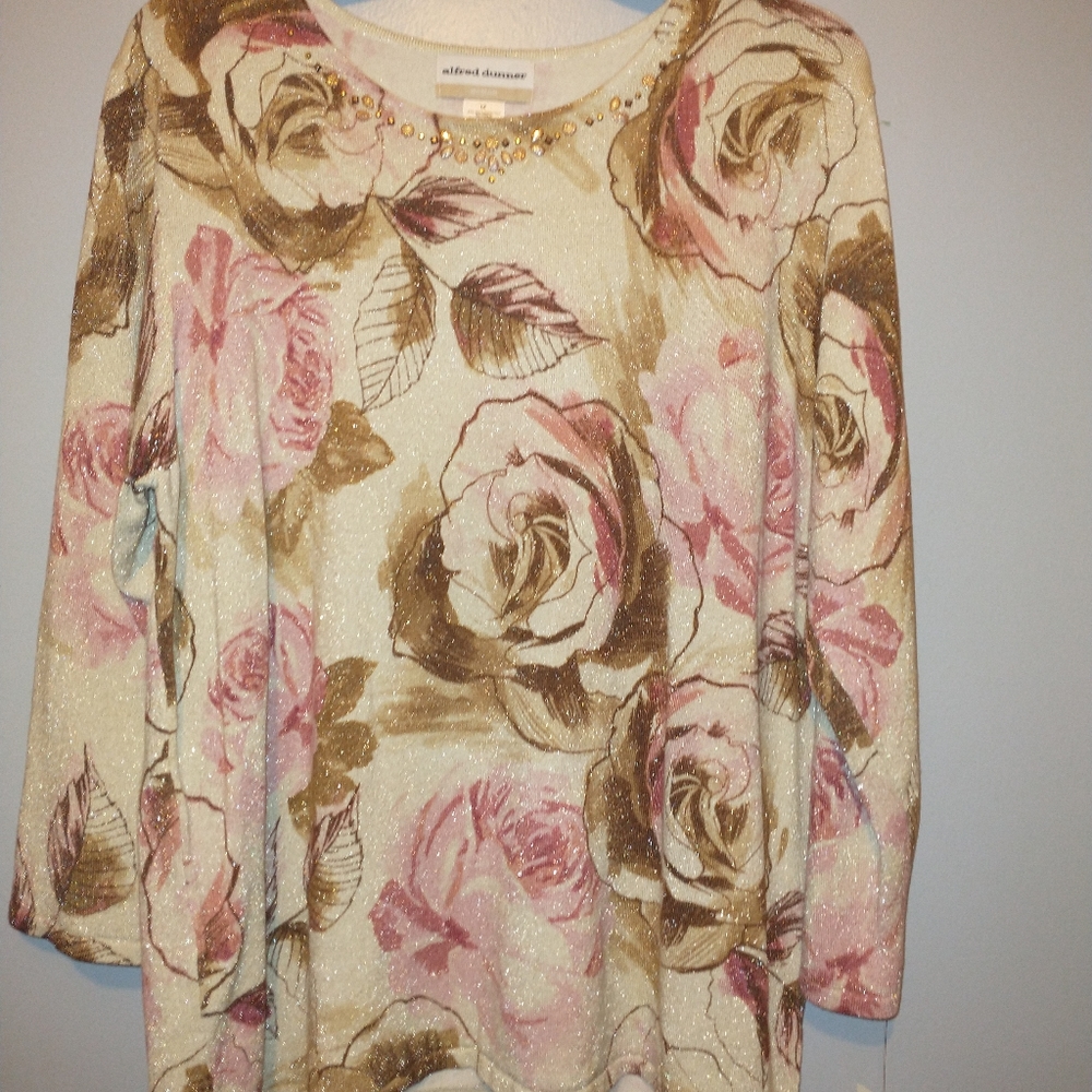 Alfred Dunner Sweater 1X
